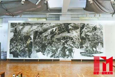 湖北美术学院创作8米国画 将还原“湘江战役”